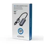 Aisens Conversor USB 3.2 Gen1 USB-A y USB-C a Ethernet 2.5G Gris